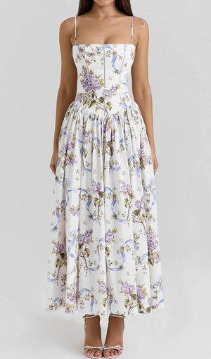 Floral maxi dress